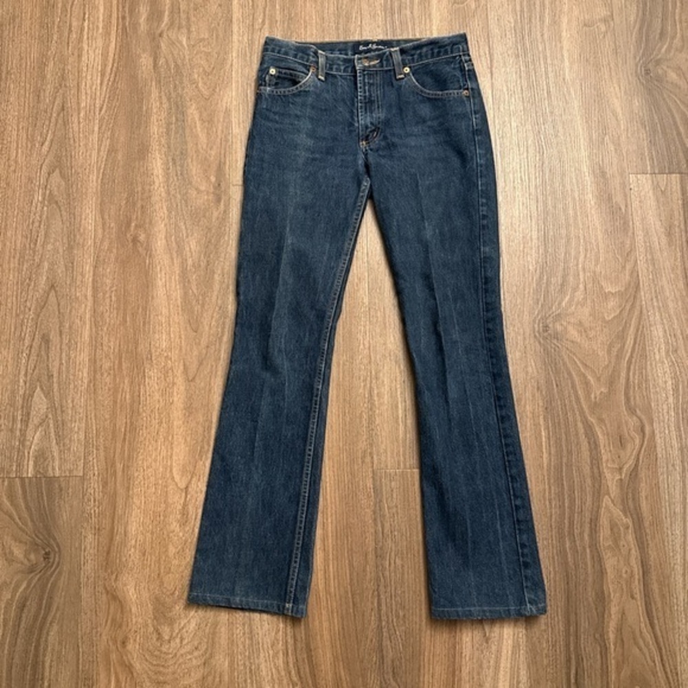 y2k Vintage EARL dark wash size 26 Classic Lowrise Blue Women's Jeans